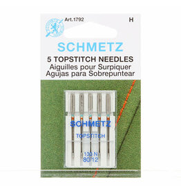 SCHMETZ #1792 Topstitch Needles Carded - 80/12 - 5 count