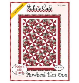 Pinwheel plus one pattern by Fabric Cafe
