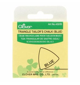 Clover Triangle Tailor's Chalk  - Blue