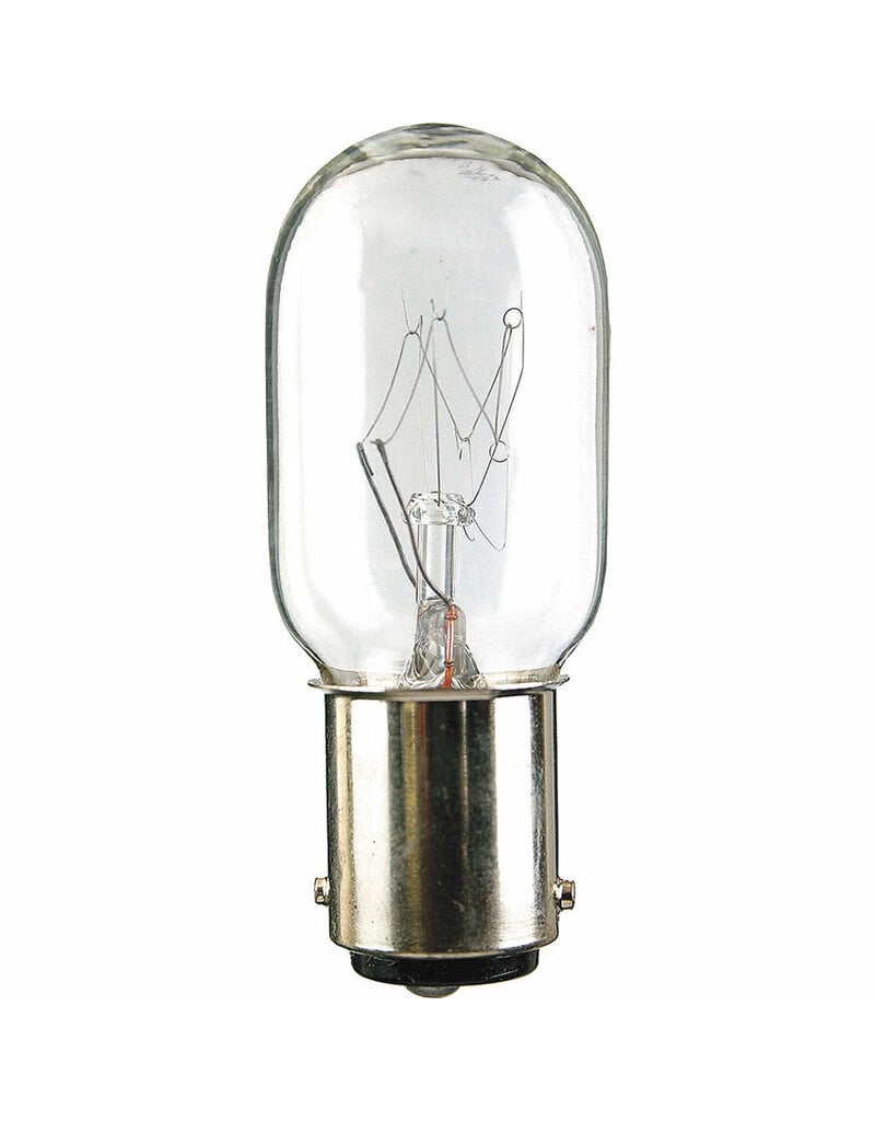 Light Bulb BA 15 (push in) 120V 15W