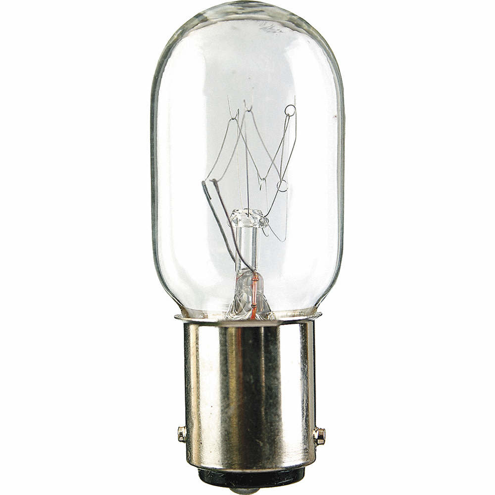 Cutex Long Glass Light Bulb, 19/32 Base, 120V 15W Push-In Turn & Lock -  Cutex Sewing Supplies