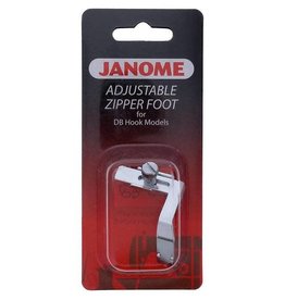 Janome Adjustable zipper foot 1600 p series 767408011