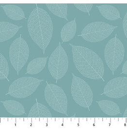 Northcott Silhouette Nordic Sky Small Leafs  23989-62M