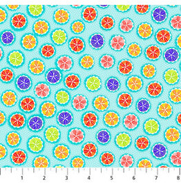 Northcott Enchanted seas multi sea urchins (1/2m) 10060-61