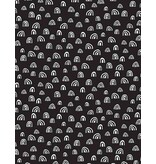 Rainbows (black) WG1986 (1/2m)