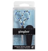 Gingher 4" Designer Juniper Embroidery scissors