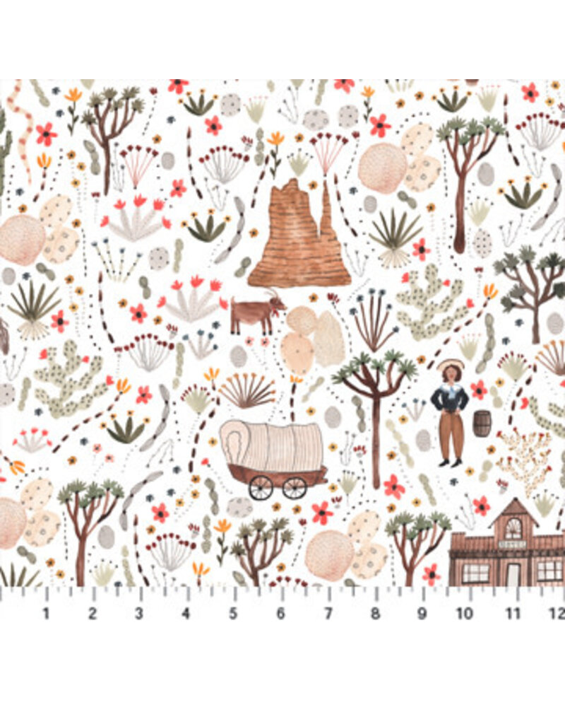 Wild West White Town 90431-10 (1/2m)