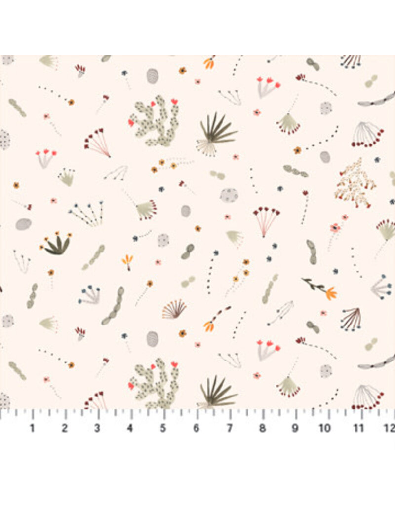 Wild West Cream Foliage 90438-11 (1/2m)