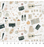 Memories white multi objects (1/2m) 90389-10