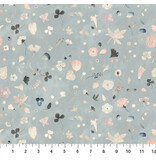 Memories blue floral (1/2m) 90390-40