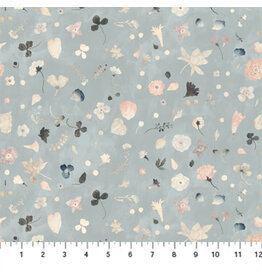 Memories blue floral (1/2m) 90390-40