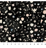 Memories black floral (1/2m) 90390-99