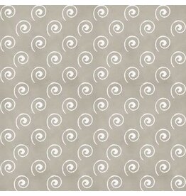 Coffee Chalk Steam Swirl - C11038R-TAUPE