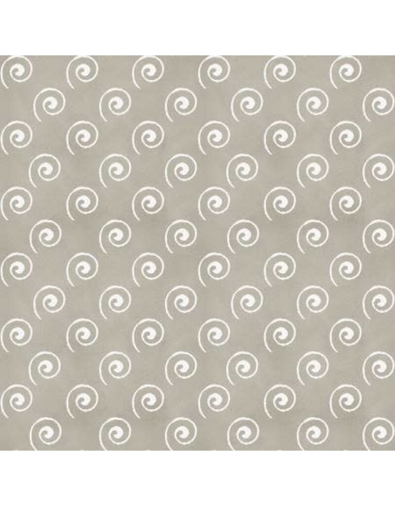 Coffee Chalk Steam Swirl - C11038R-TAUPE