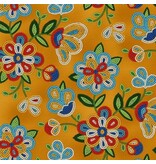 Elisabeth's Studio Beaded floral Moosehide   - ES449-MSHD