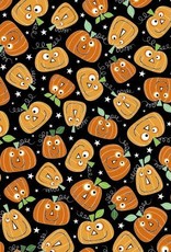 Halloween Party- Pumpkin Party black (1/2m)