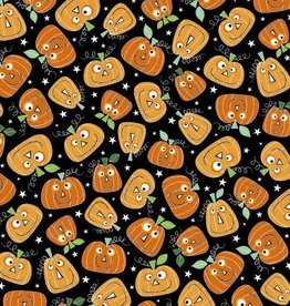 Halloween Party- Pumpkin Party black (1/2m)