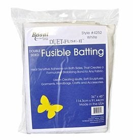 Double sided fusible batting (36'' x 45'')