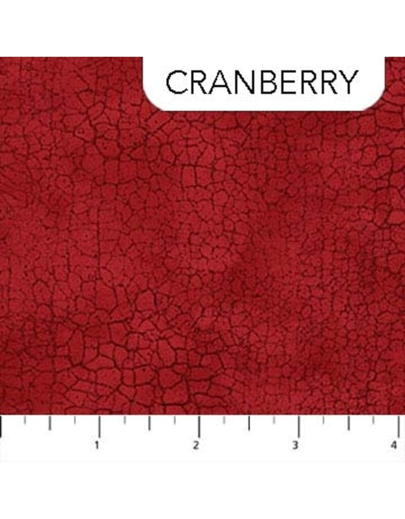 Northcott Crackle  Cranberry 9045-24