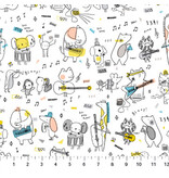 Band Practice - White Marching Band (1/2m)