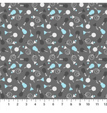 Band Practice - Dark Grey Geo Instruments (1/2m)