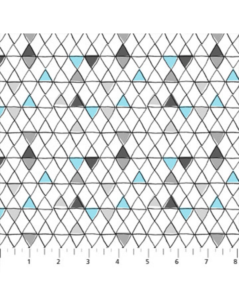 Band Practice - White Triangles (1/2m)