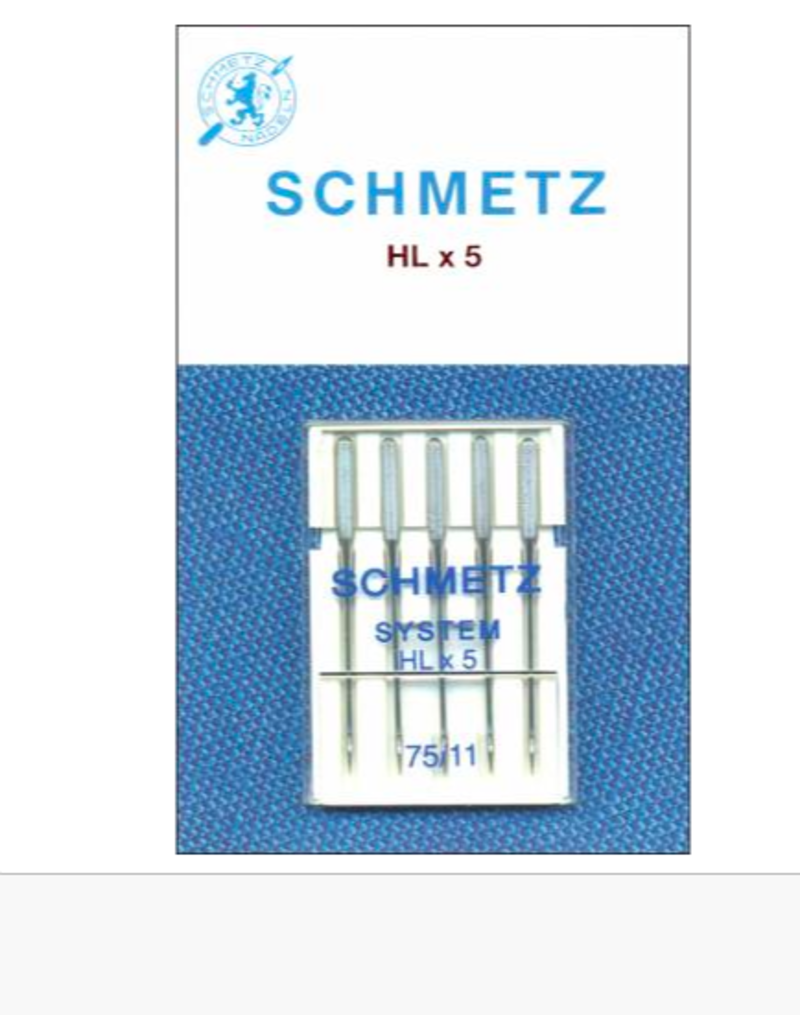 Schmetz Needle HXL5 Size 11/75
