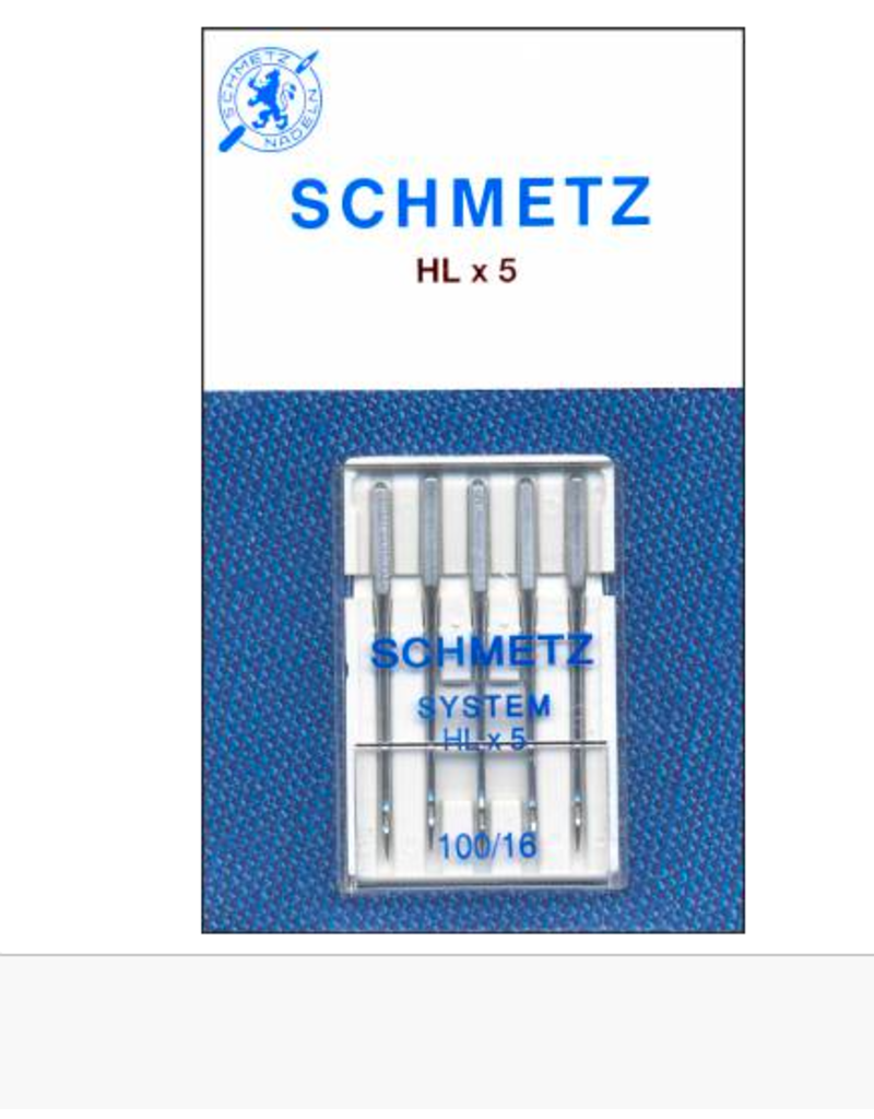 Schmetz Needle HXL5 Size 16/100