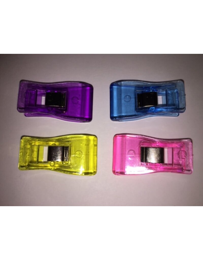 Marathon clips - Large (10 pcs) assortment of colours