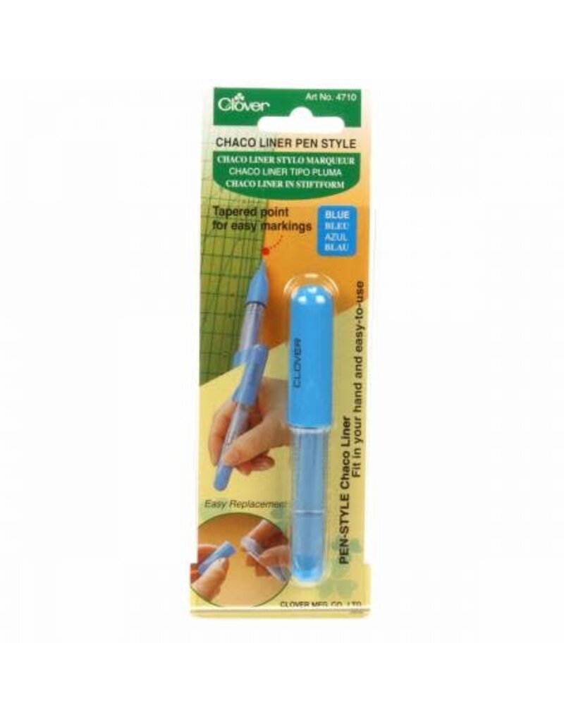 Clover Chaco Liner Pen Style Blue