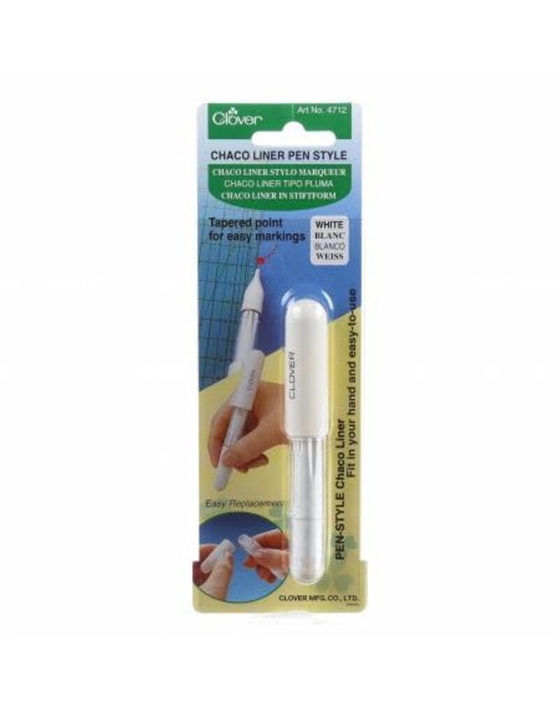 Clover Chaco liner pen styler White