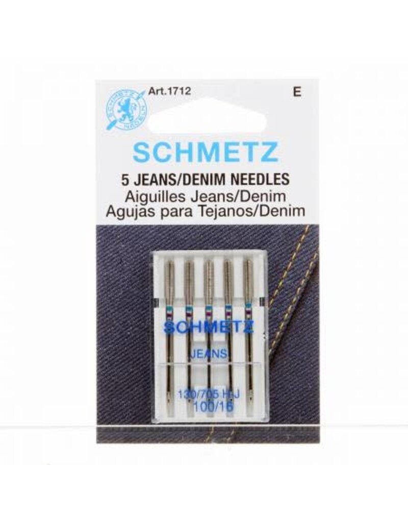 Schmetz Denim/Jeans needles 16/100 130/705H