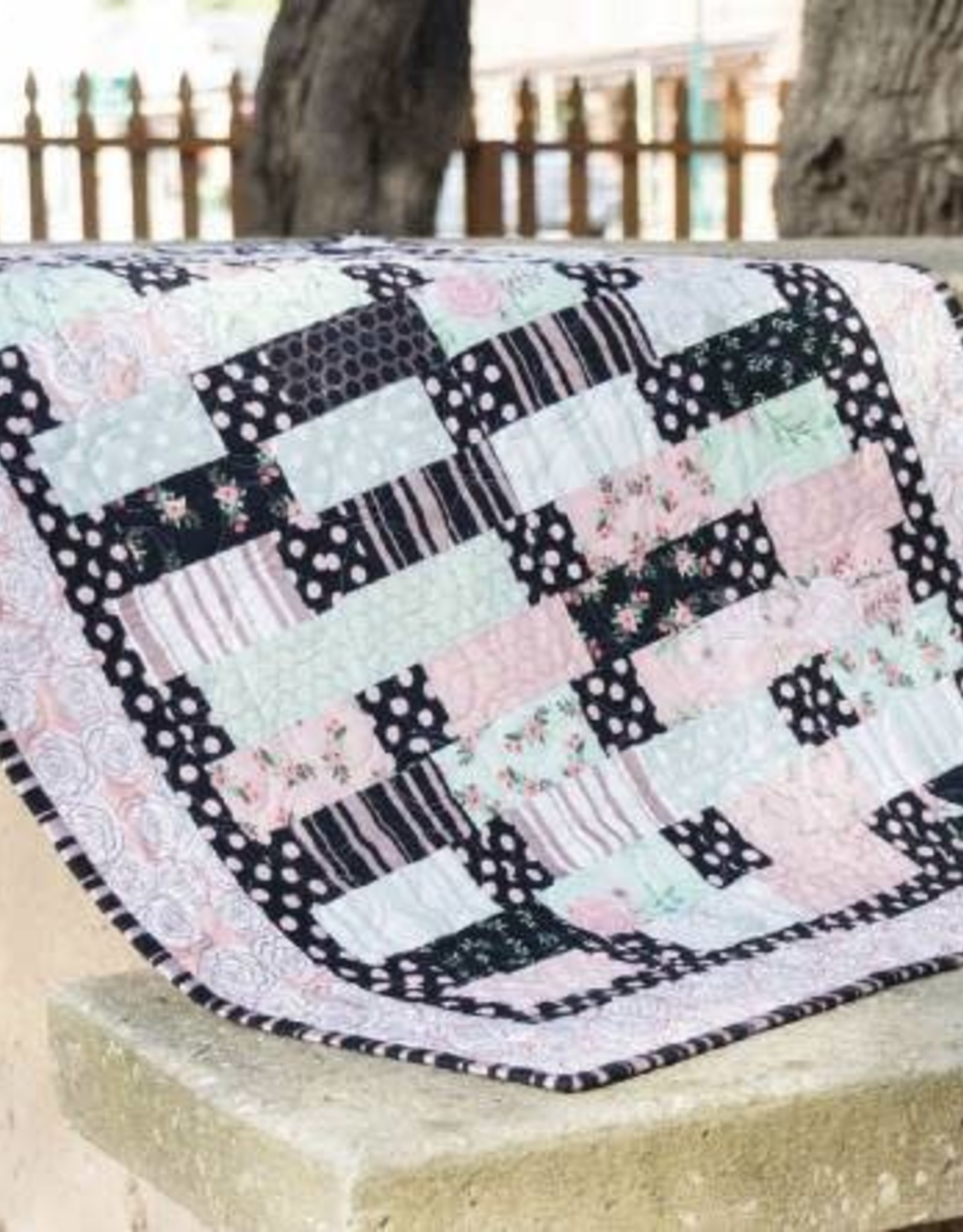 Charm Pack Stones quilt pattern
