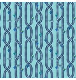 Full Steam Ahead Key Locations Aqua (1/2m) - C12514R