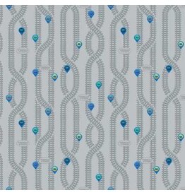 Full Steam Ahead Key Locations Gray (1/2m) - C12514R