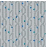 Full Steam Ahead Key Locations Gray (1/2m) - C12514R