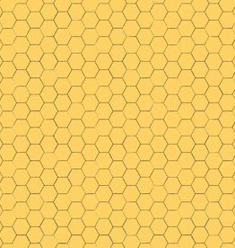 Honey Bee Honeycomb Daisy C11704 (1/2m)
