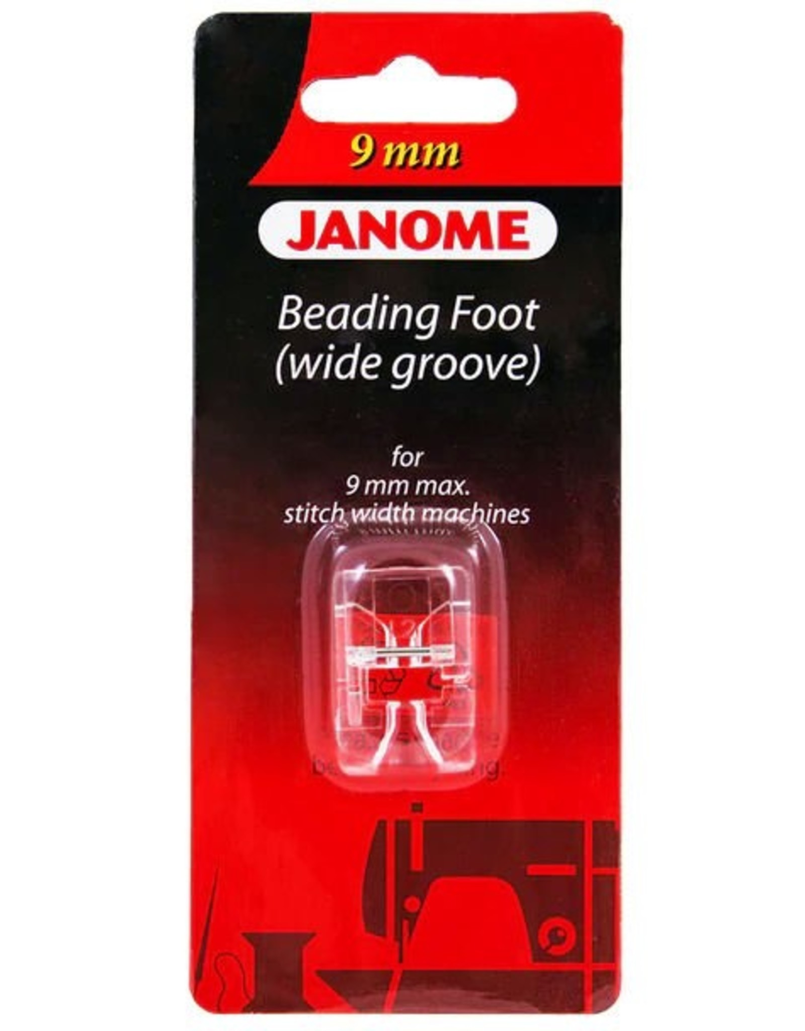Beading foot wide groove - 202098007