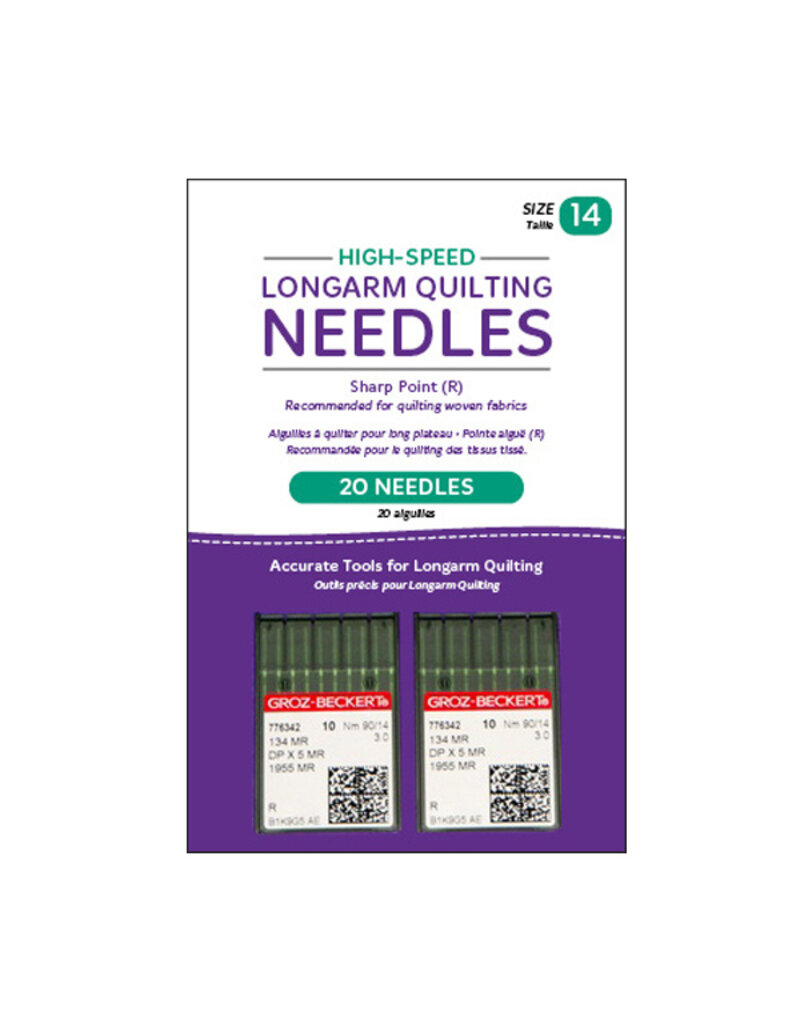 Groz-Beckert Long Arm Quilting Needle Size 16 High Speed
