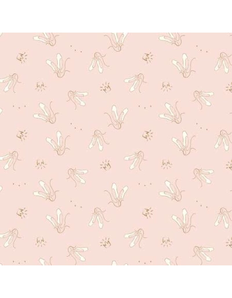 Spin and Twirl slippers (1/2m) - ballerina