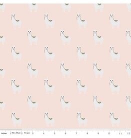 Hibiscus Alpacas blush (1/2m) - RBC11541-BLS