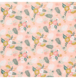 Hibiscus main blush (1/2m) - RBC11542-BLS