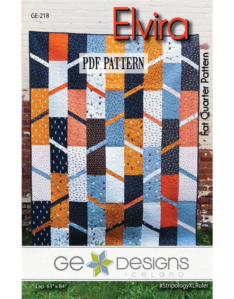 Fat Quarter Pattern Elvira
