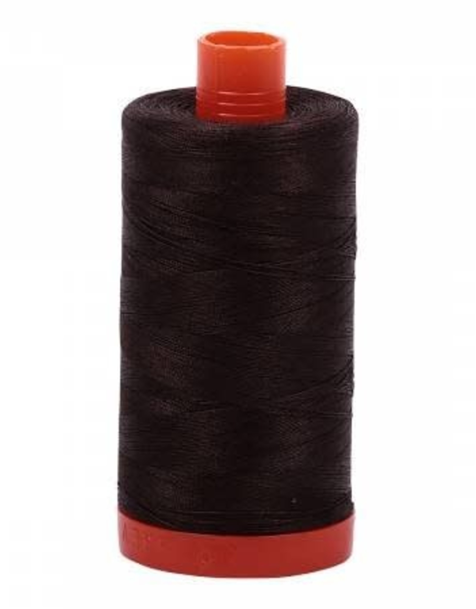 Mako Cotton Thread Solid 50wt - Very Dark Bark (1130)