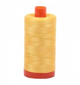 Aurifil Mako Cotton Thread Solid 50wt - Pale Yellow (1135)