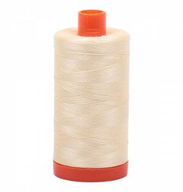 Mako Cotton Thread Solid 50wt - Light Lemon (2110)
