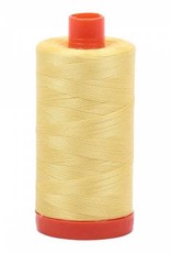 Mako Cotton Thread Solid 50wt - Lemon (2115)