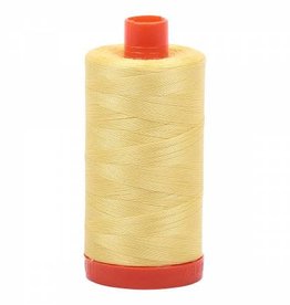 Mako Cotton Thread Solid 50wt - Lemon (2115)