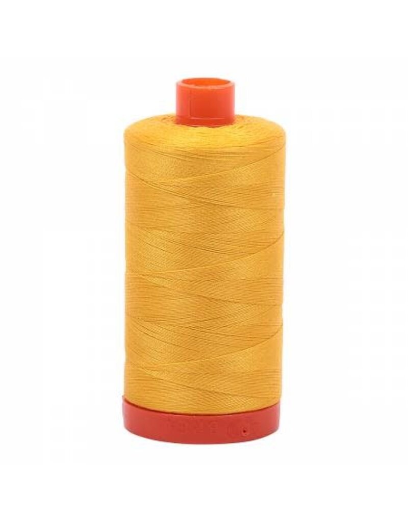 Aurifil Mako Cotton Thread Solid 50wt - Yellow (2135)