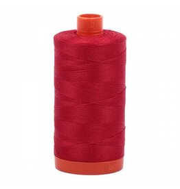 Aurifil Mako Cotton Thread Solid 50wt -  Red (2250)